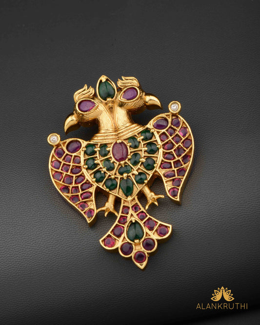 Multicolored Antique Pendant