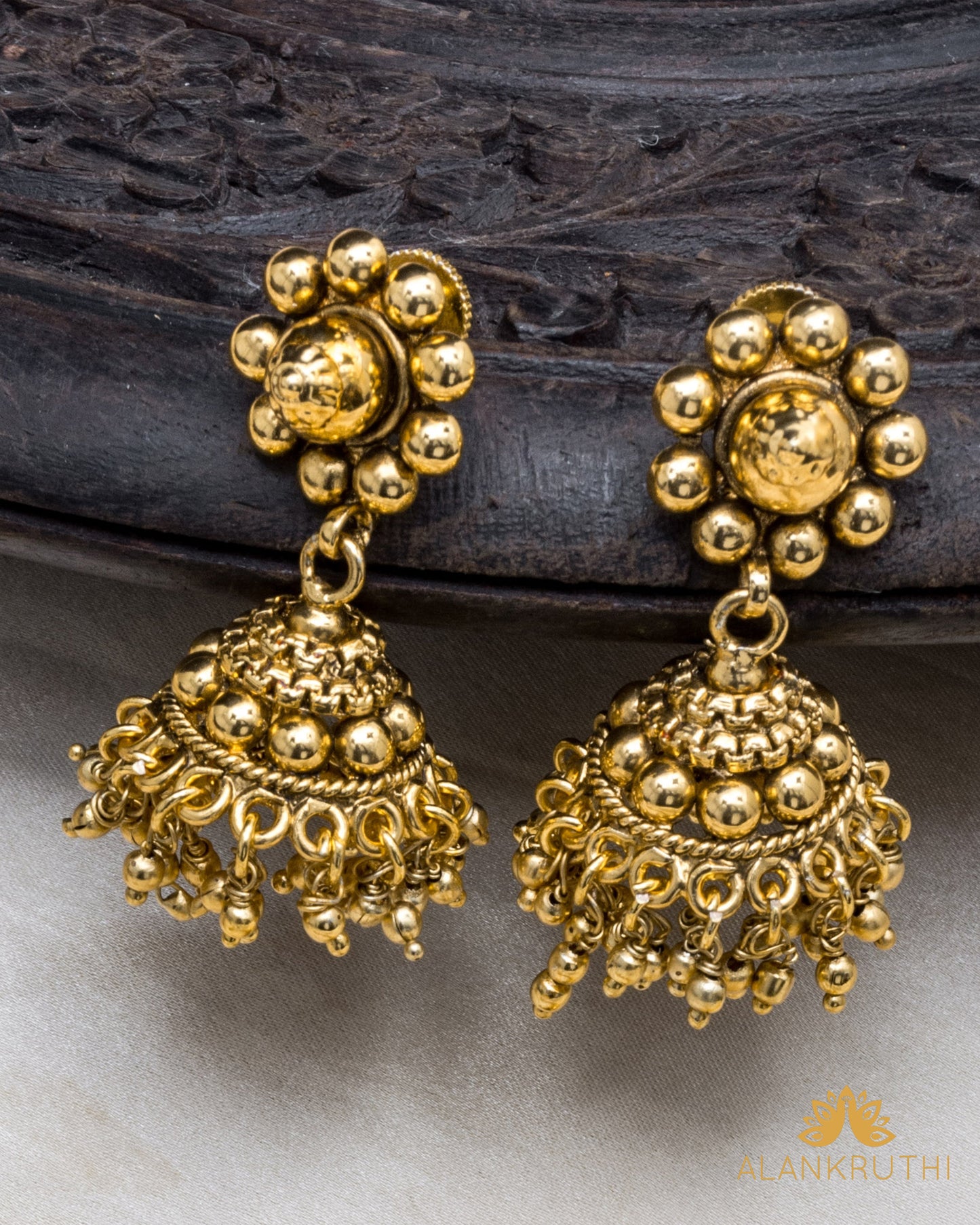 Antique Gold Plated Necklace Set