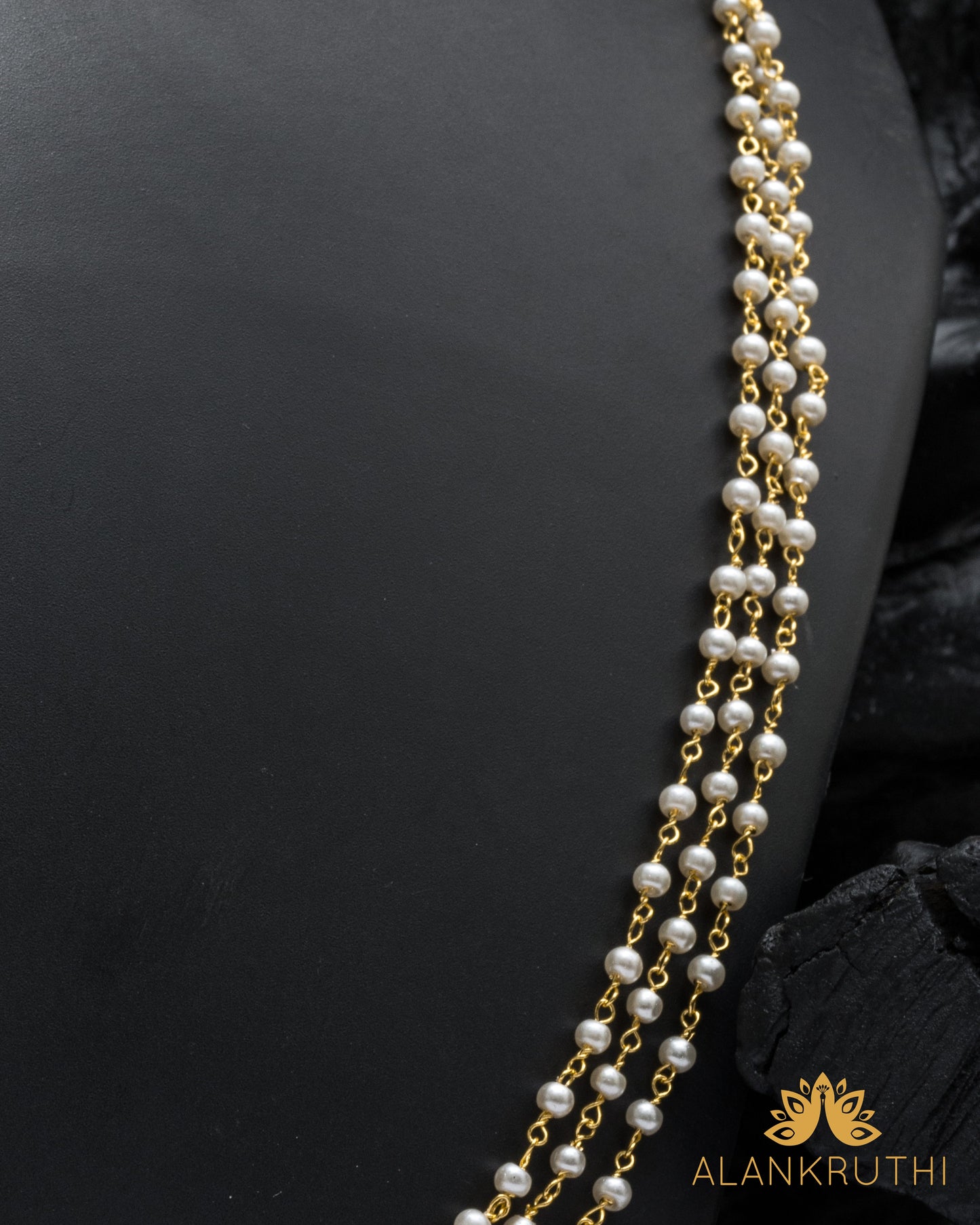 3 Layered Pearl Mala