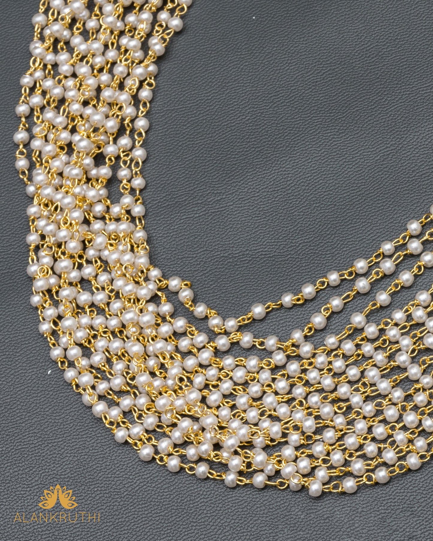 15 Layered Pearl Mala