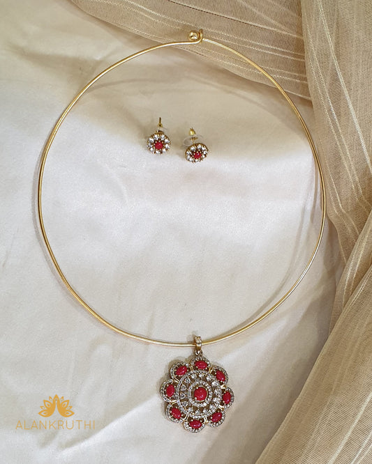 Antique Pipe Ad Pendant Set