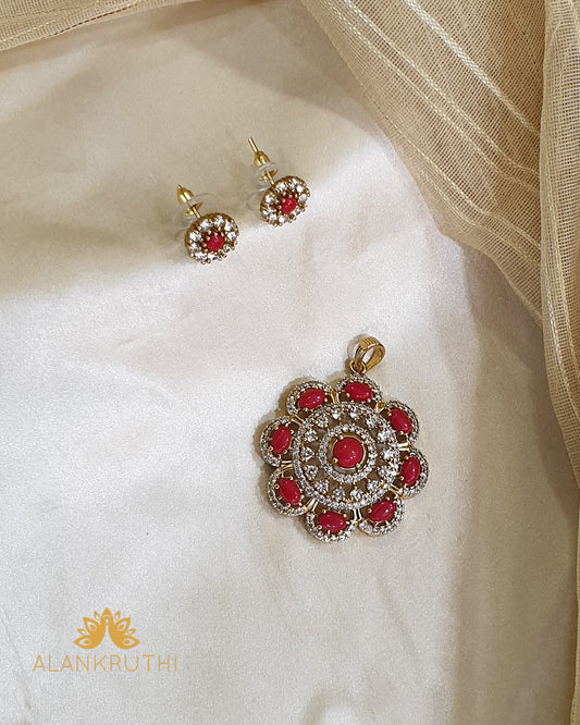 Antique Ad Pendant Set