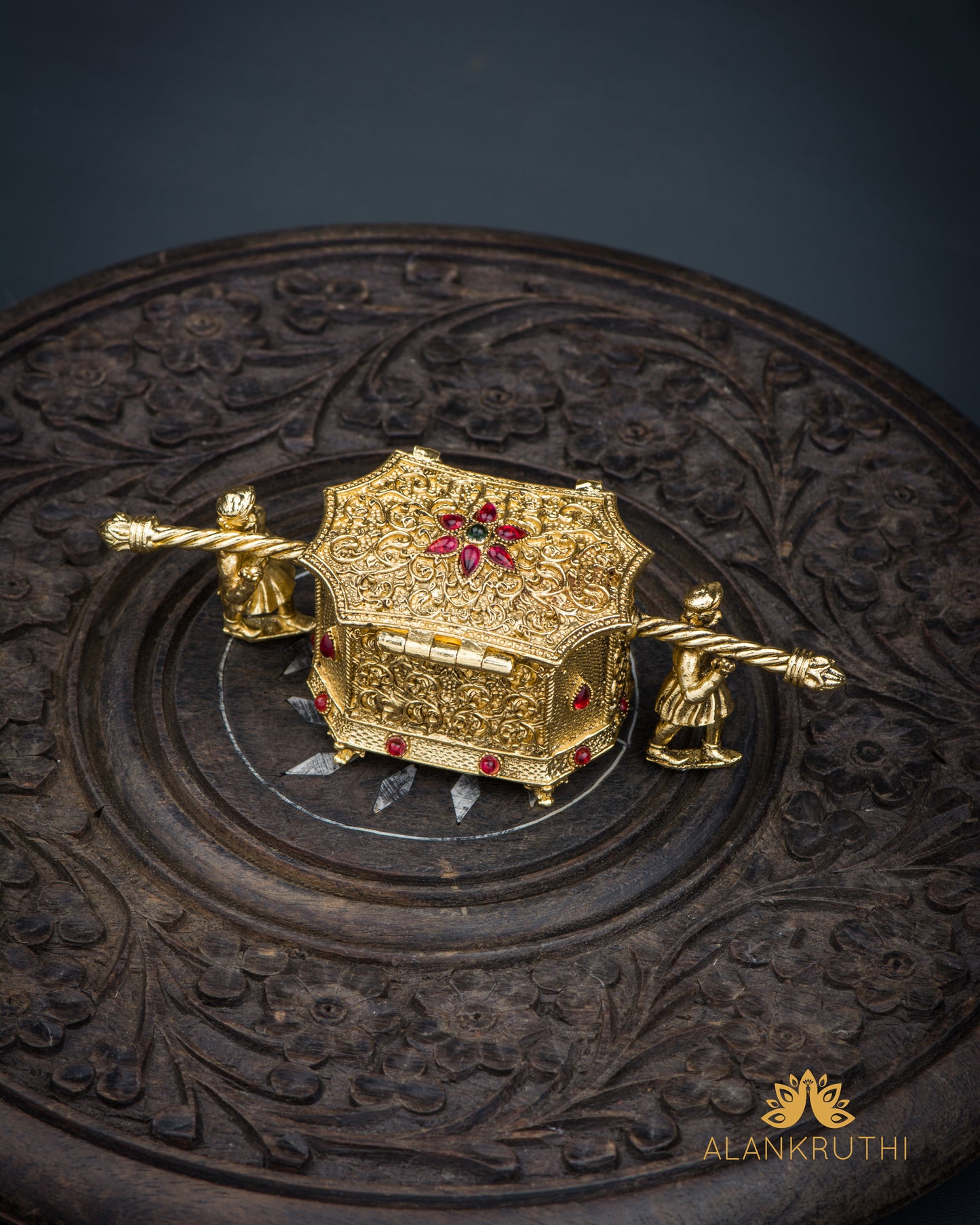 Antique Kumkum Box
