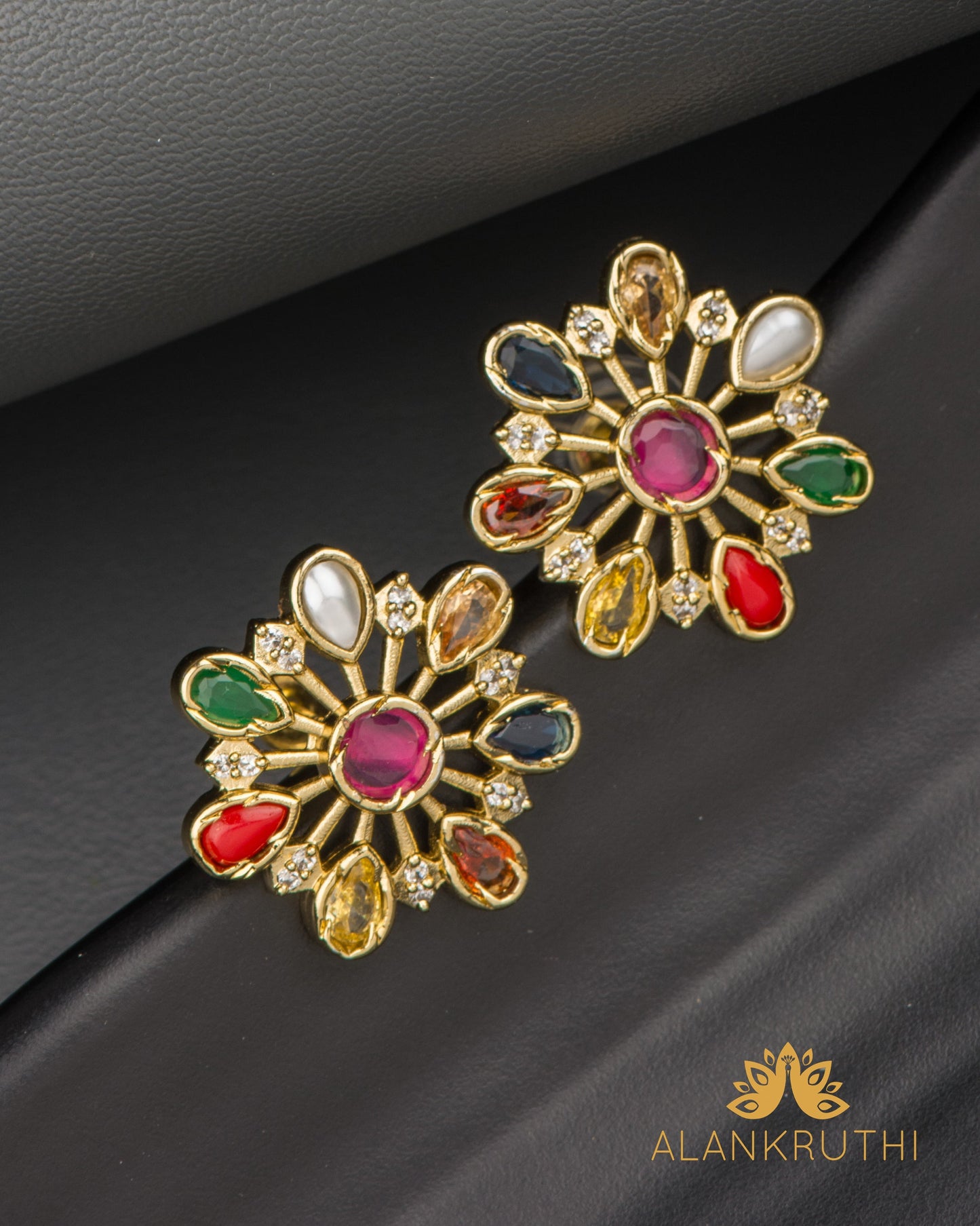 Antique Cz Pendant Set