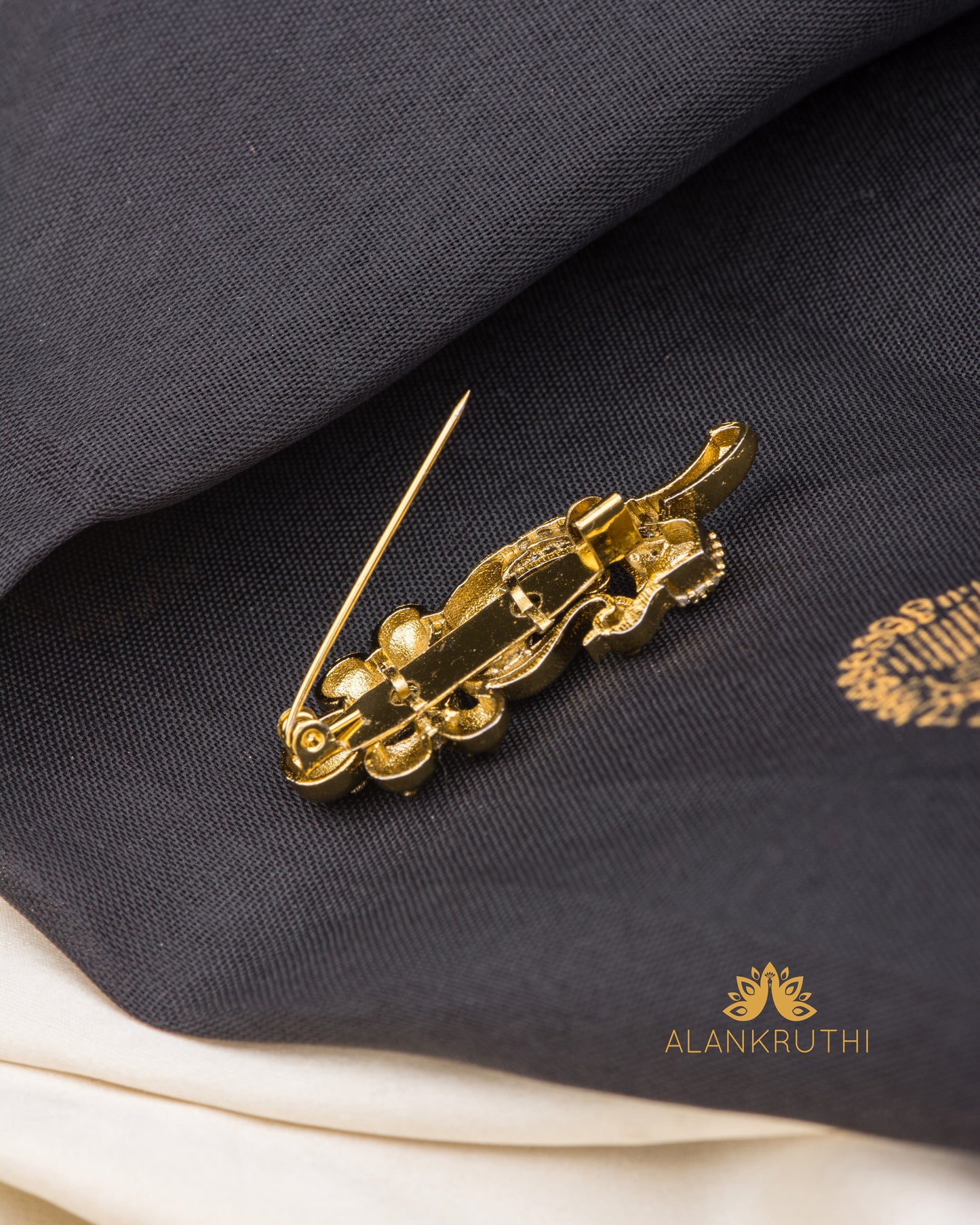 Antique Cz Saree pins