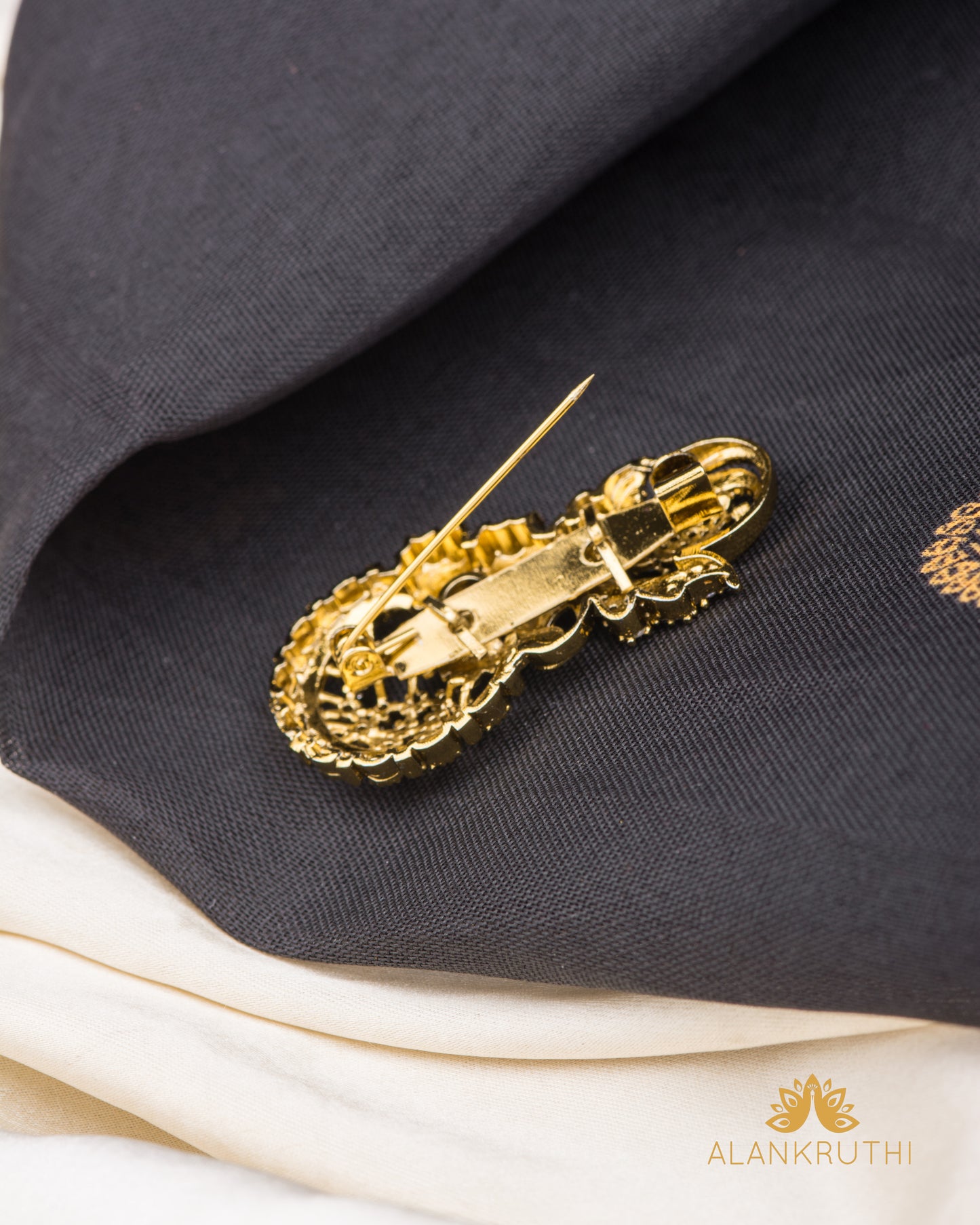 Antique Cz Saree pins