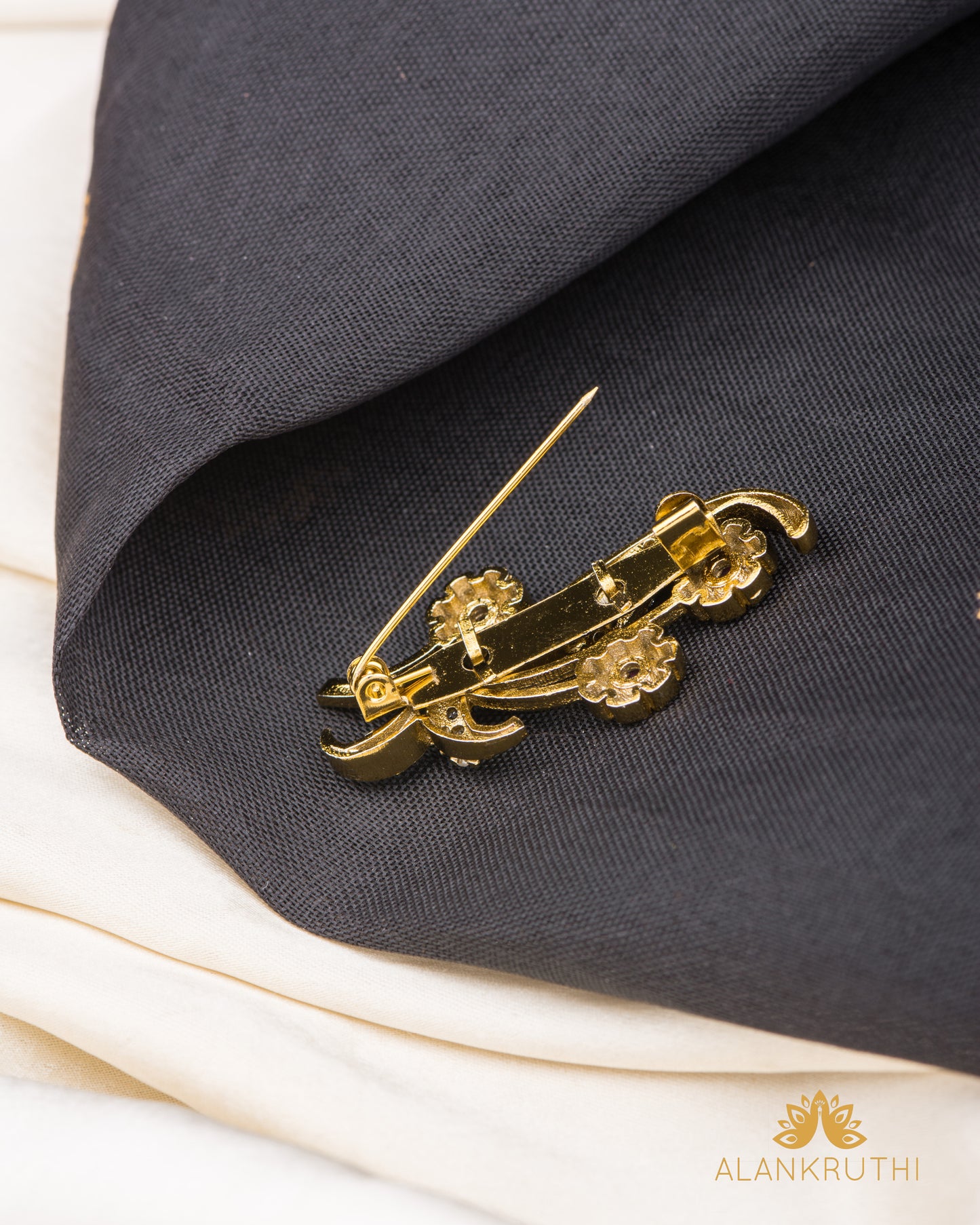 Antique Cz Saree pins