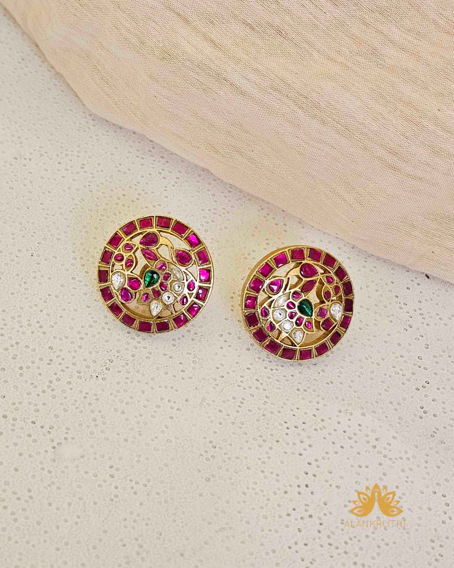 Antique Jadau Tops