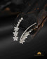 Silver Finish Ad Earcuff