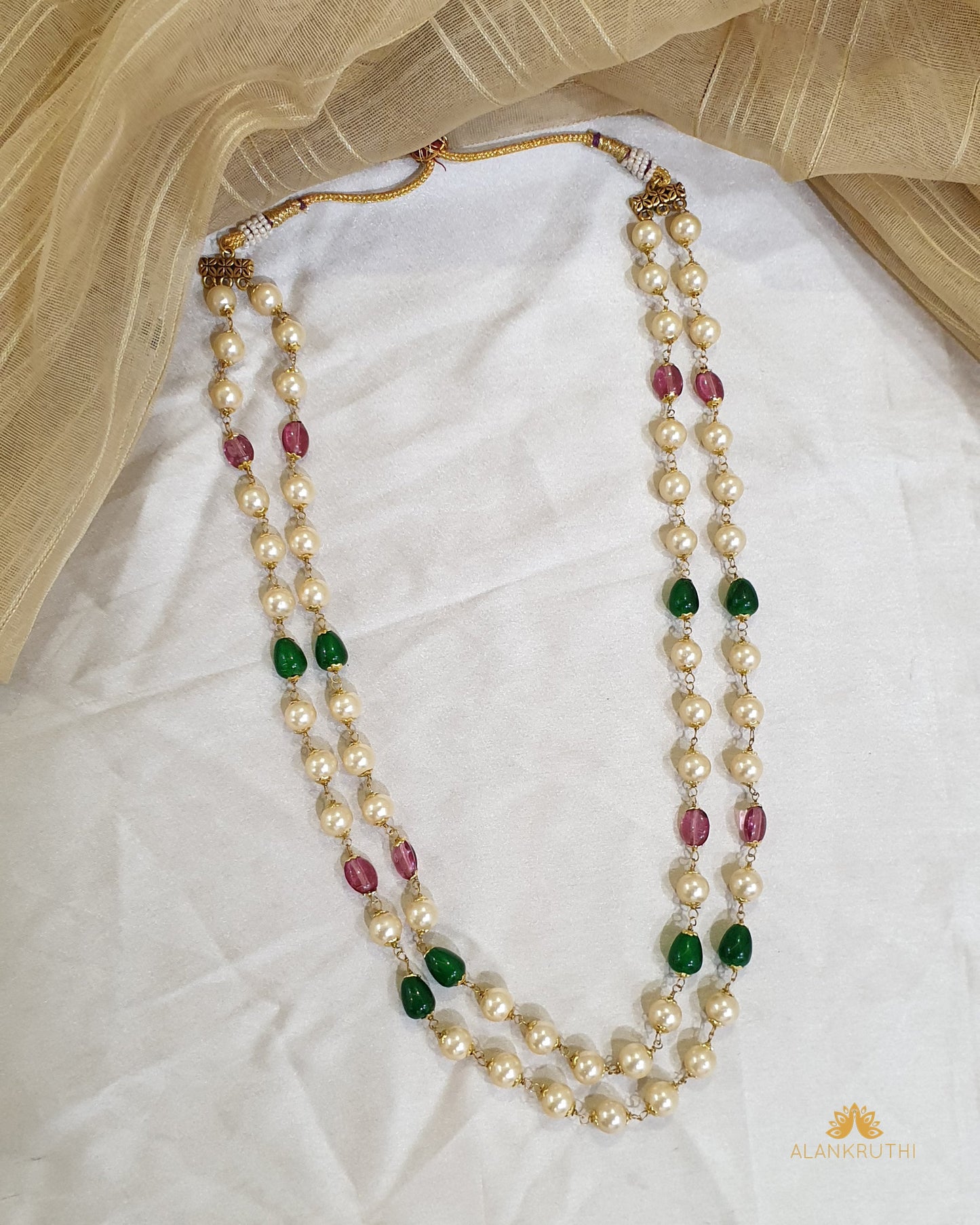 2 Layered Beads Mala