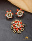 Cz Antique Pendant Set