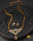 Cz Antique Chain Pendant Set