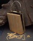 Tanjore Painted Pure Golden Silk Clutch Bag