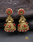 Antique Coral Jhumka