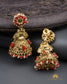 Antique Coral Jhumka